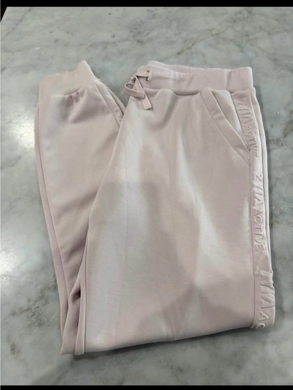 ZYIA Active Blush Pink Joggers - Size L